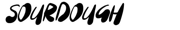 Sourdough font preview